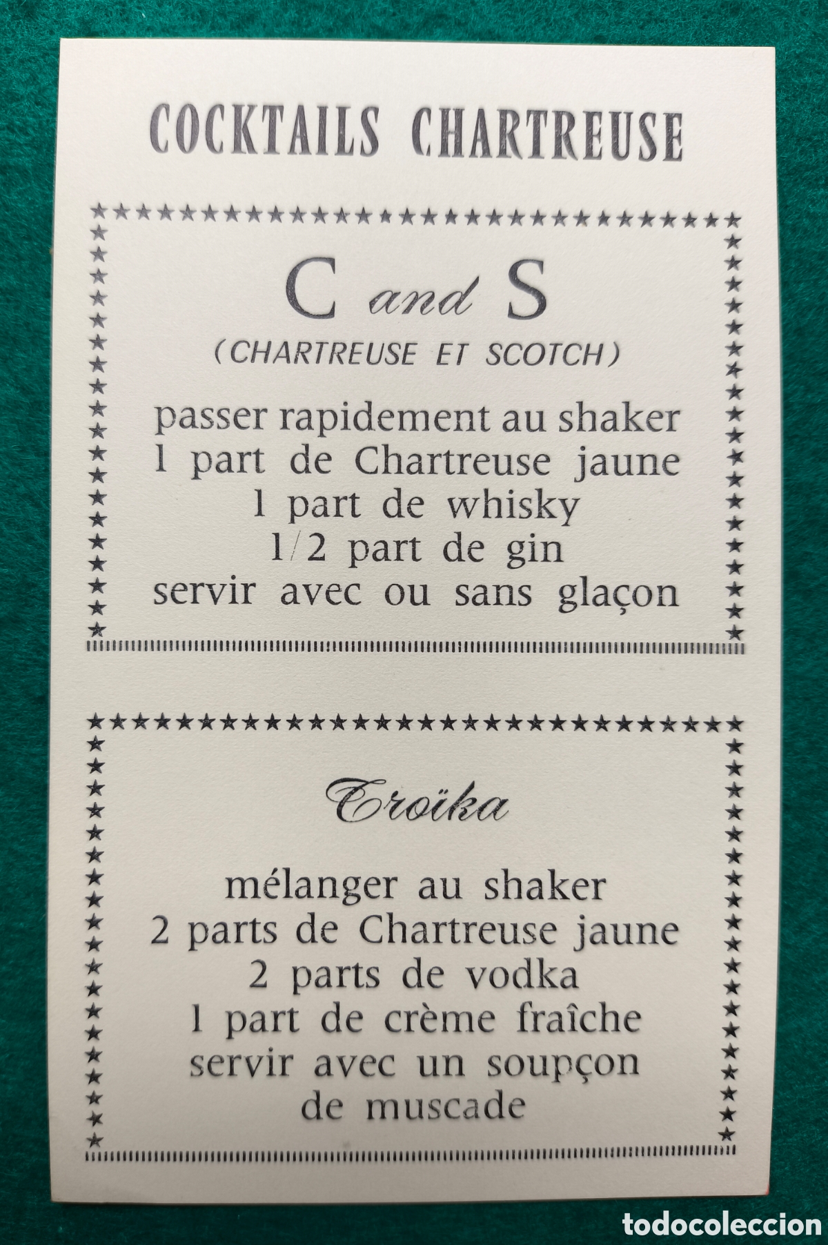Cat&aacute;logos publicitarios: CHARTREUSE LIQUEUR BROCHURE PUBLICIT&Eacute; - Foto 4