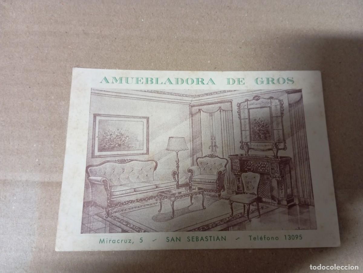 Cataloghi pubblicitari: POSTAL AMUEBLADORA DE GROS / SAN SEBASTIAN / A&Ntilde;OS 50
