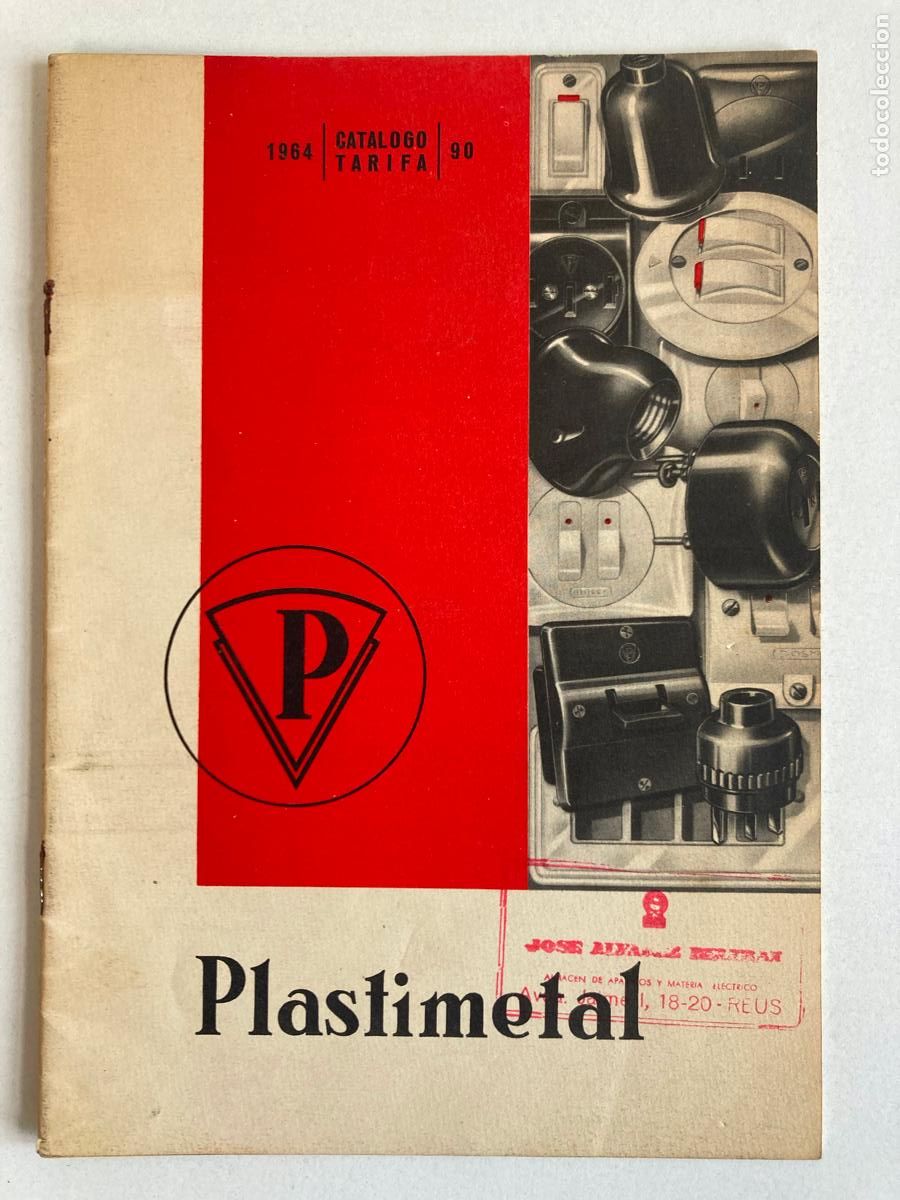 Advertising Catalogs: CATALOGO - PLASTIMETAL 1964, TIENDA DE REUS