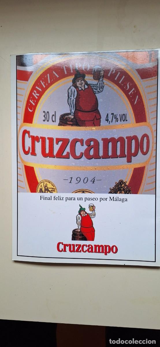 Advertising Catalogs: Callejero de M&aacute;laga con publicidad cervecera