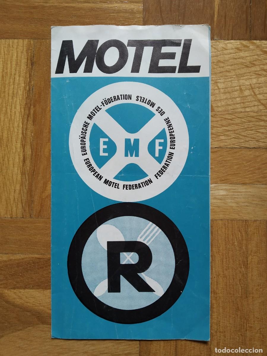 Cataloghi pubblicitari: CATALOGO EUROPEAN MOTEL FEDERATION AMSTERDAM PAISES BAJOS