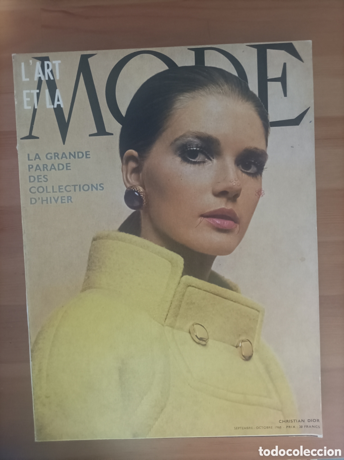 Cat&aacute;logos publicit&aacute;rios: L'ART ET LA MODE CHRISTIAN DIOR FRANCIA 1968