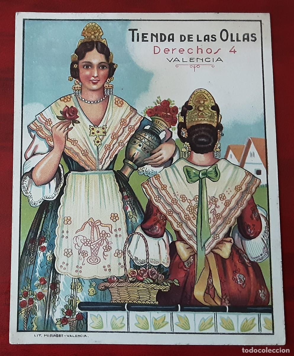 Cat&aacute;logos publicit&aacute;rios: PUBLICIDAD DE LA TIENDA DE LAS OLLAS, VALENCIA.