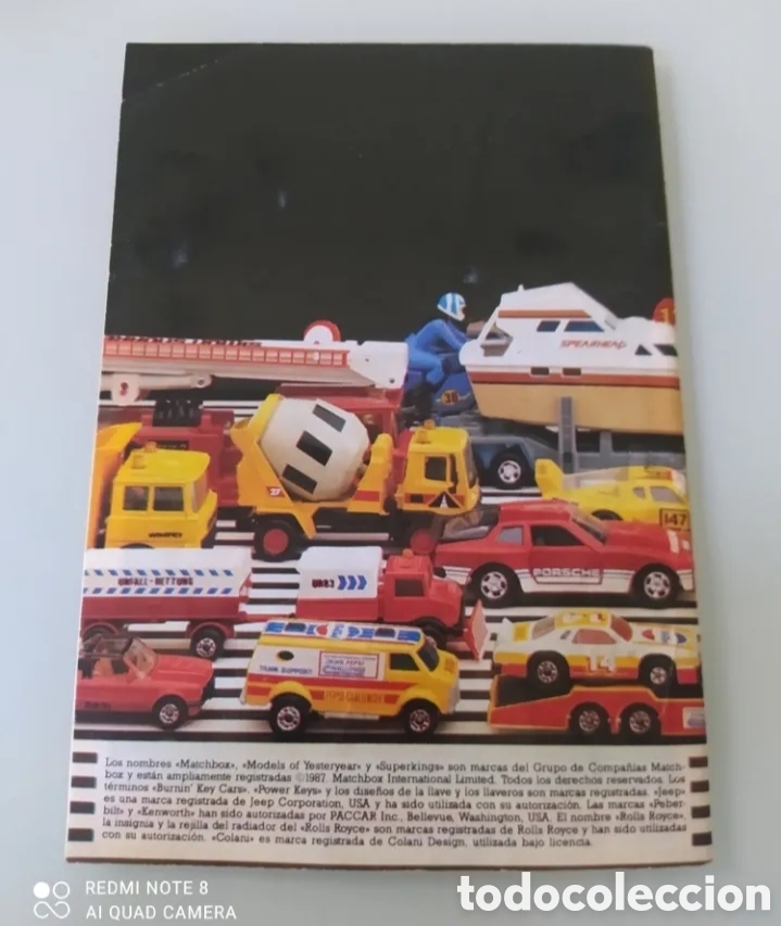 Cat&aacute;logos publicitarios: CATALOGO MATCHBOX 1987 - Foto 2