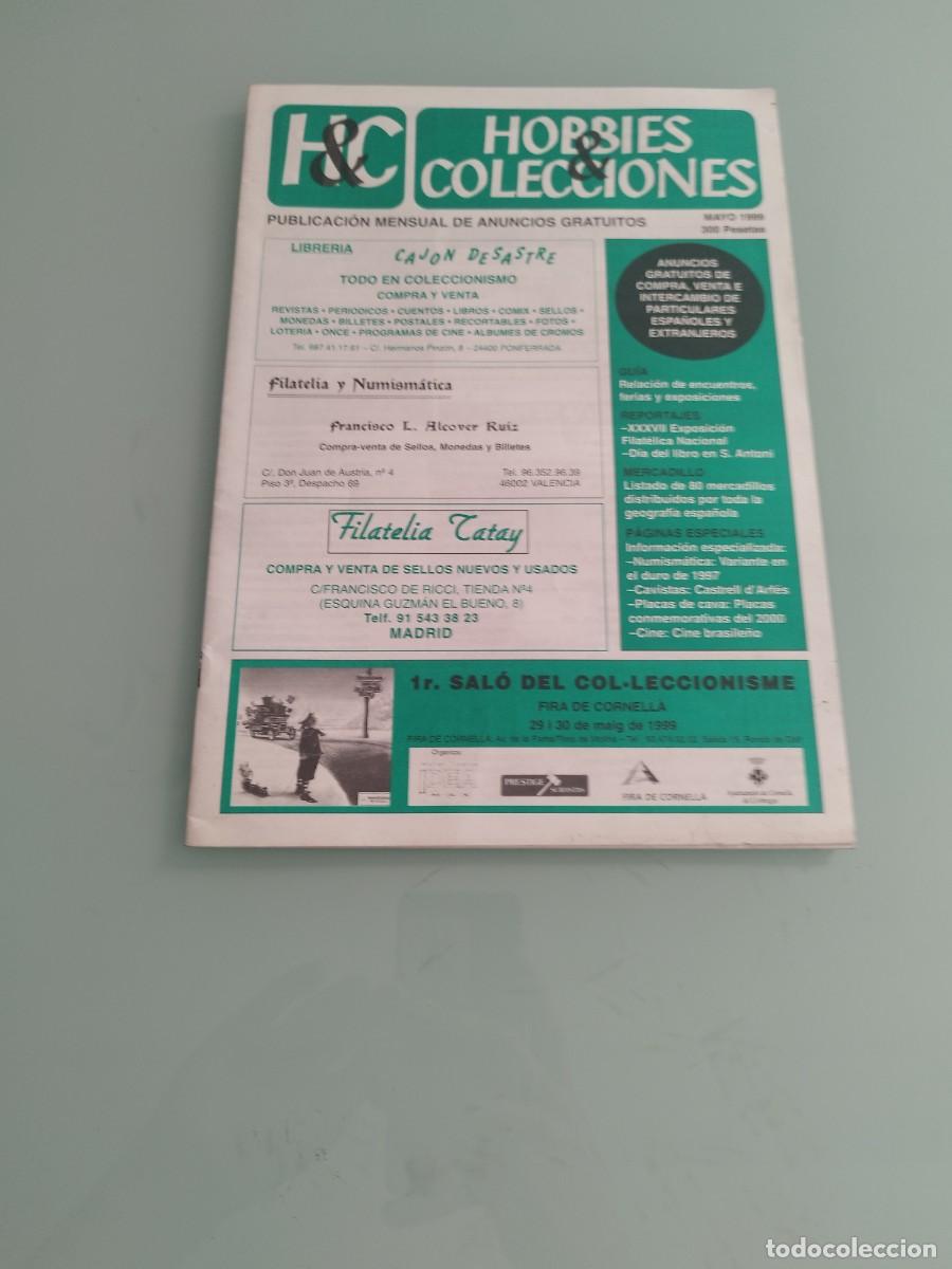 Cataloghi pubblicitari: Antiguo catalogo Hobbies & colecciones, H&C. Mayo 1999.