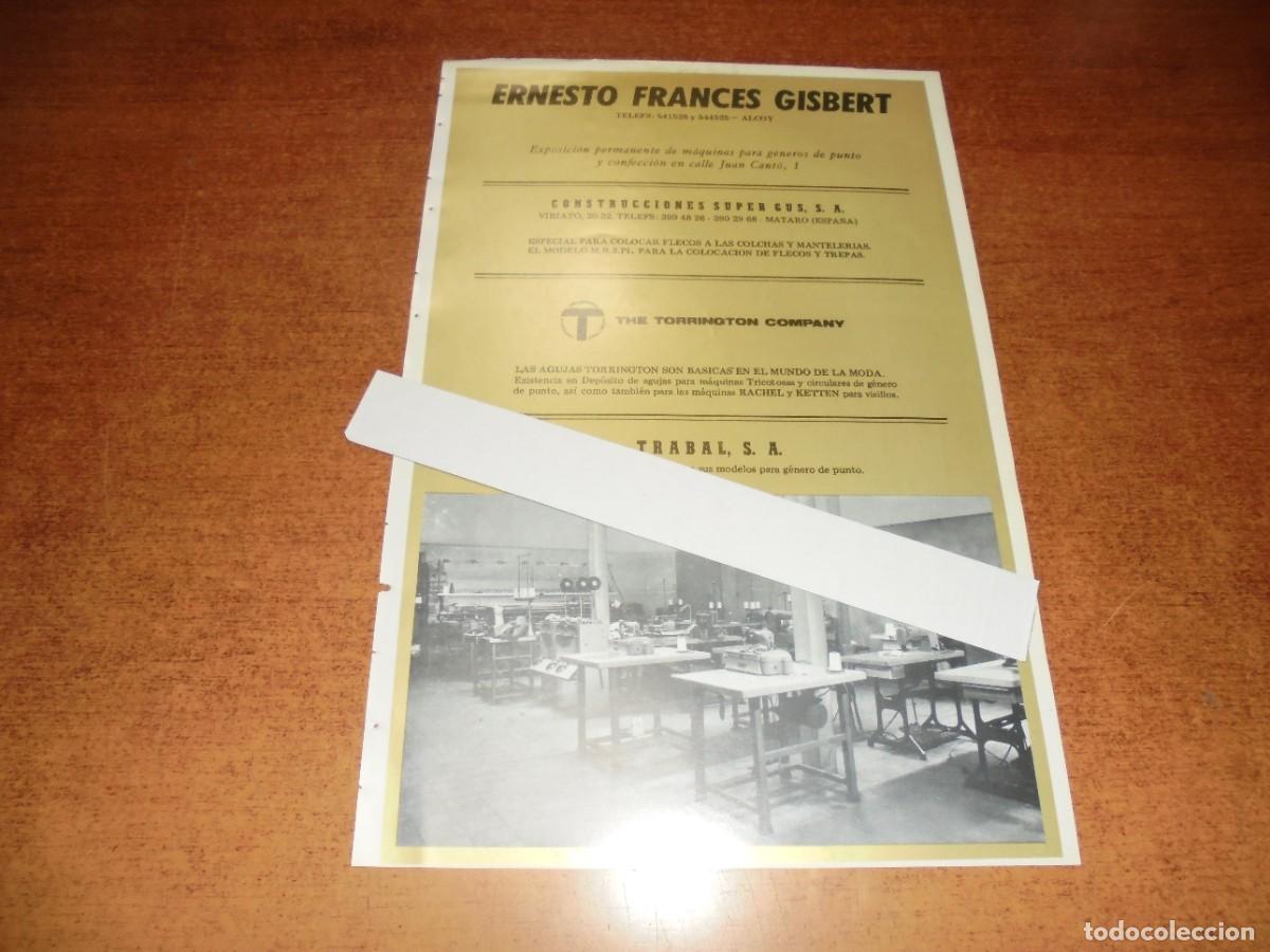 Cataloghi pubblicitari: PUBLICIDAD EN PRENSA: ERNESTO FRANC&Eacute;S GISBERT / TRABAL S.A. / CONSTRUCCIONES SUPER CUS / FERRANDIZ