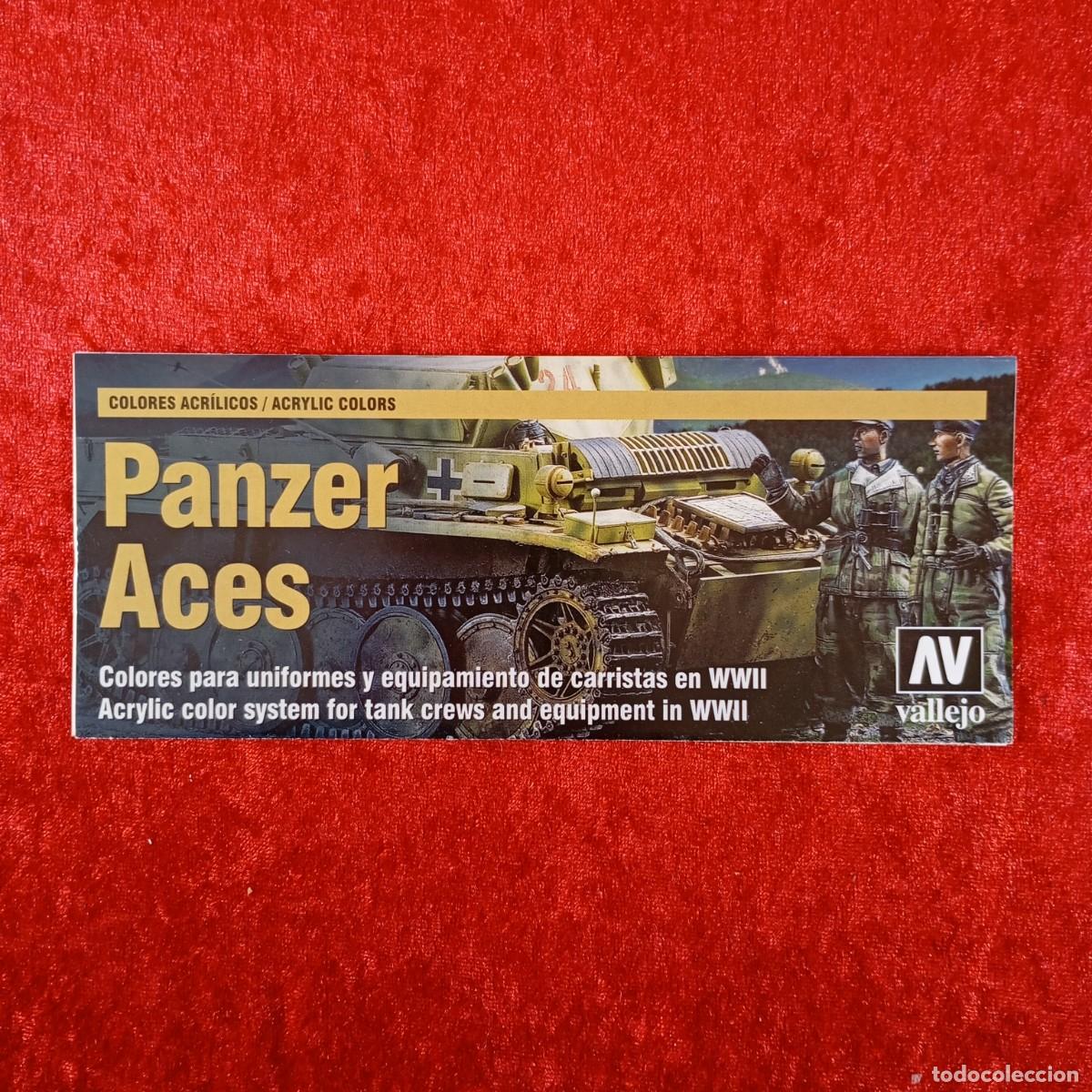 Catalogues publicitaires: CAT&Aacute;LOGO PUBLICITARIO - PANZER ACES - COLORES ACR&Iacute;LICOS - UNIFORMES Y EQUIPAMENTO - VALLEJO / 1154