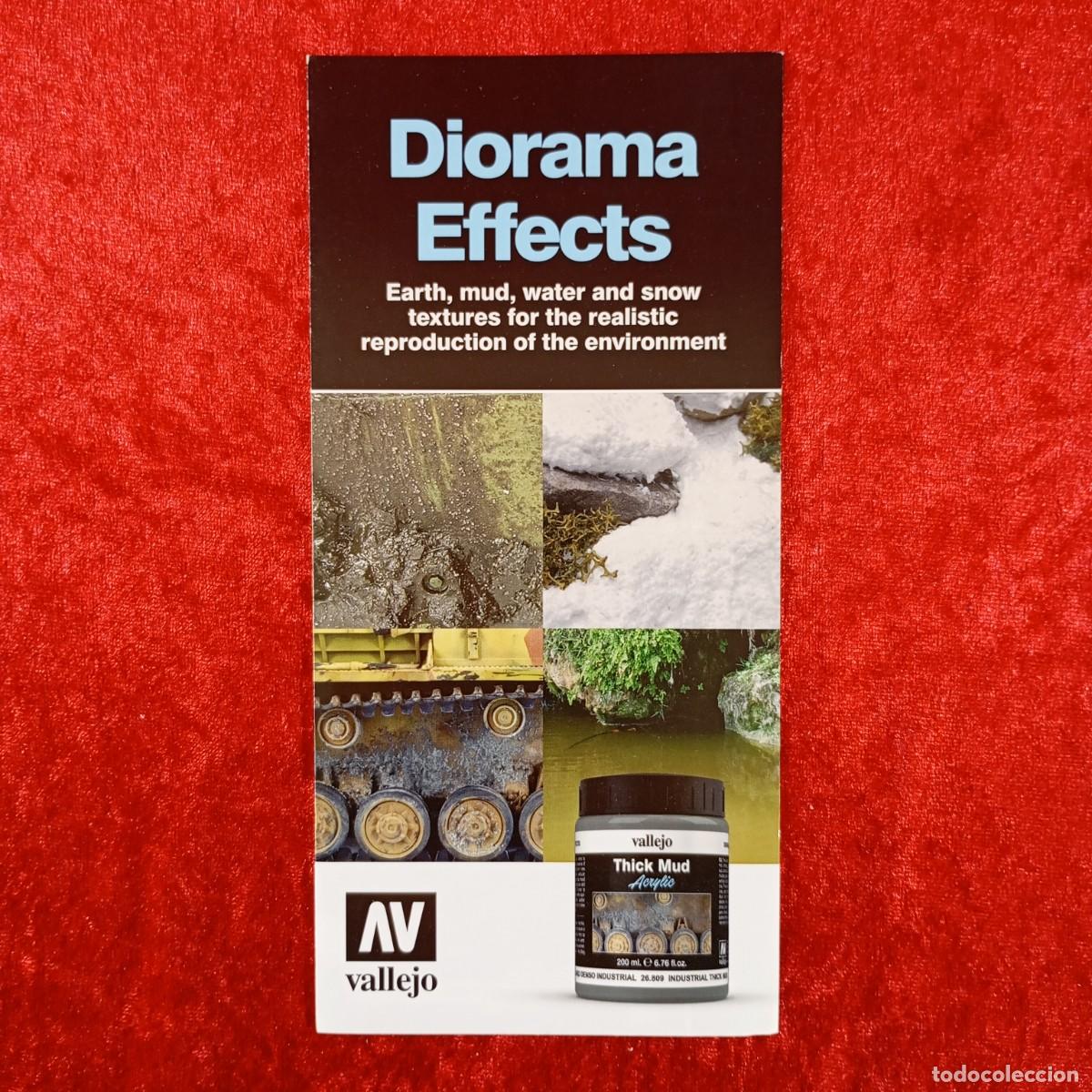 Cataloghi pubblicitari: CAT&Aacute;LOGO PUBLICITARIO - DIORAMA EFFECTS - REALISTIC REPRODUCTION OF THE ENVIRONMENT - VALLEJO / 1167