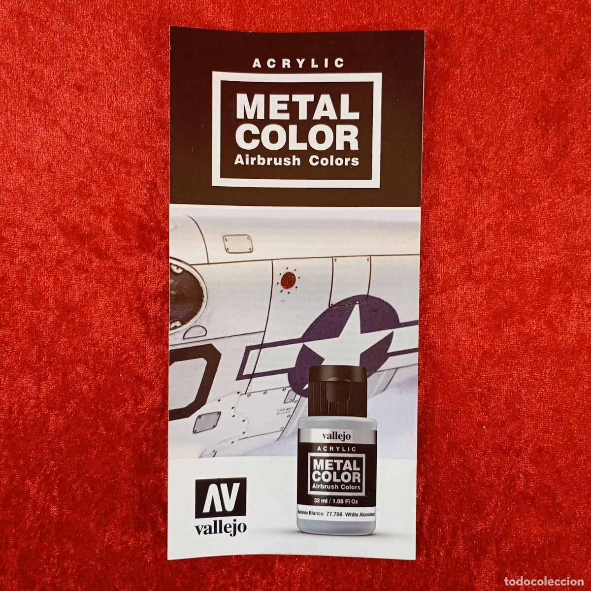 Cataloghi pubblicitari: CAT&Aacute;LOGO PUBLICITARIO - ACRYLIC - METAL COLOR - AIRBUSH COLORS - VALLEJO / 1176