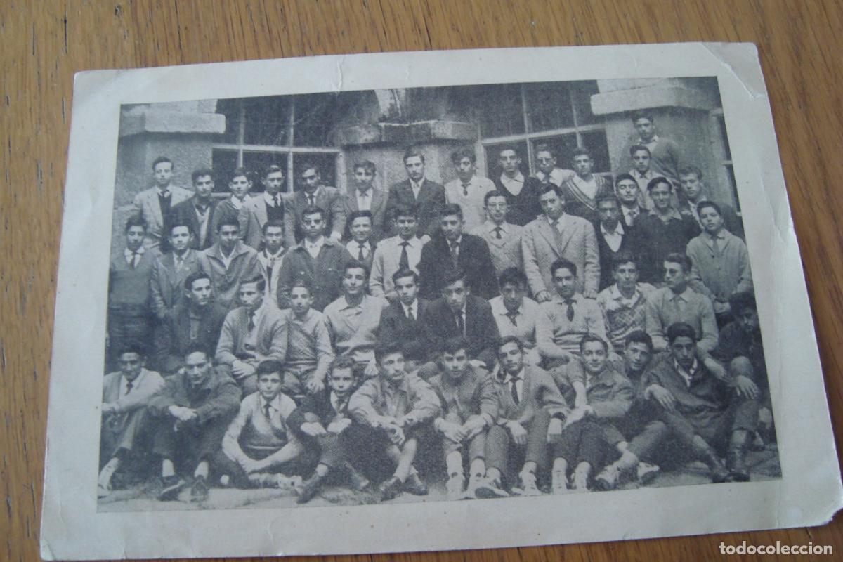 Catalogues publicitaires: ANTIGUA TARJETA ANTIGUOS ALUMNOS COLEGIO ALFONSO VII ESCORIAL 1959. 6&ordm; CURSO PREUNIVERSITARIO