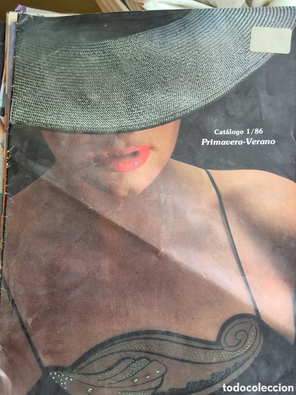 Catalogues publicitaires: Cat&aacute;logo revista moda erotica femenina primavera verano a&ntilde;o 1986