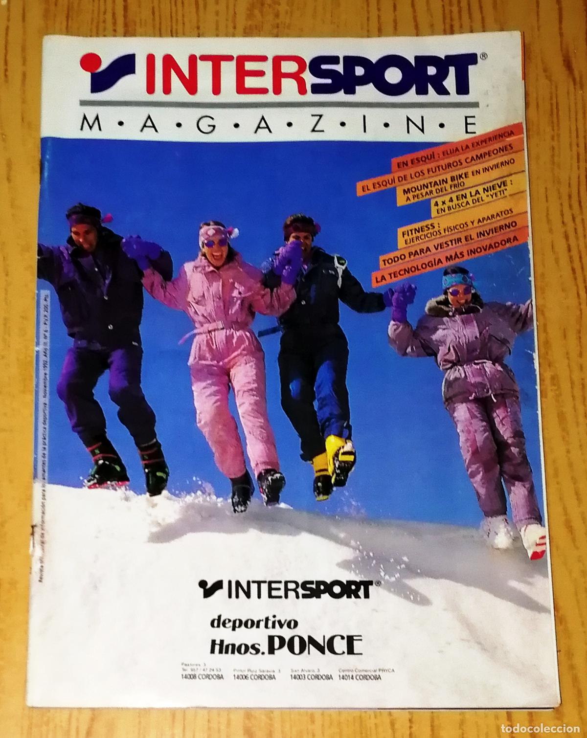 Cat&aacute;logos publicit&aacute;rios: INTERSPORT MAGAZINE ESQU&Iacute; [Cat&aacute;logo] / Deportivo Hnos. Ponce. - Intersport, D.L. 1991. C&oacute;rdoba