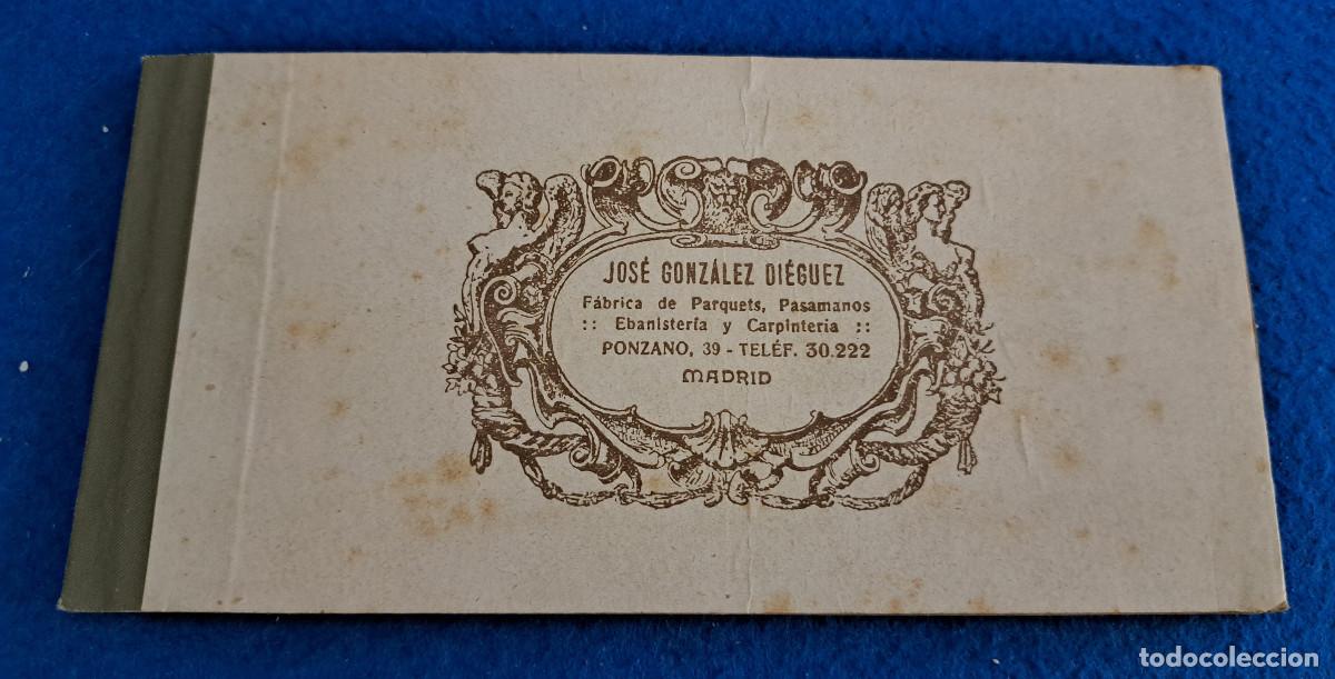 Cat&aacute;logos publicitarios: CATALOGO PARQUETS - JOS&Eacute; GONZ&Aacute;LEZ DIEGUEZ - A&Ntilde;OS 30/40 - MADRID