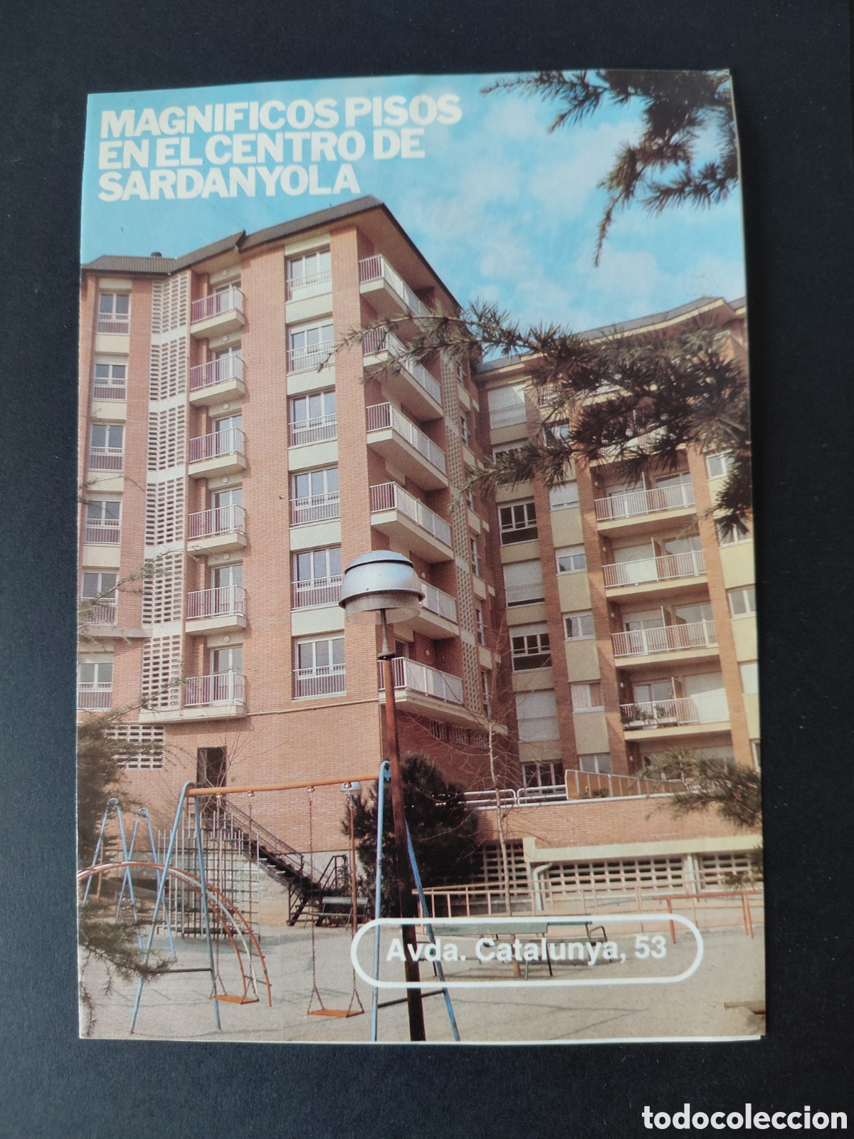 Cat&aacute;logos publicit&aacute;rios: CERDANYOLA DEL VALL&Egrave;S - DIPTICO VENTA DE PISOS A&Ntilde;OS 70