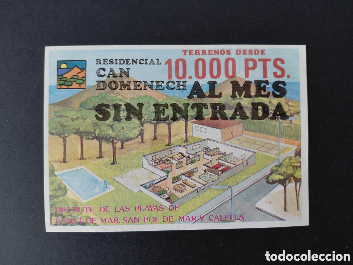Cat&aacute;logos publicit&aacute;rios: SANT CEBRI&Agrave; DE VALLALTA - URBANIZACION CAN DONEMECH A&Ntilde;OS 70