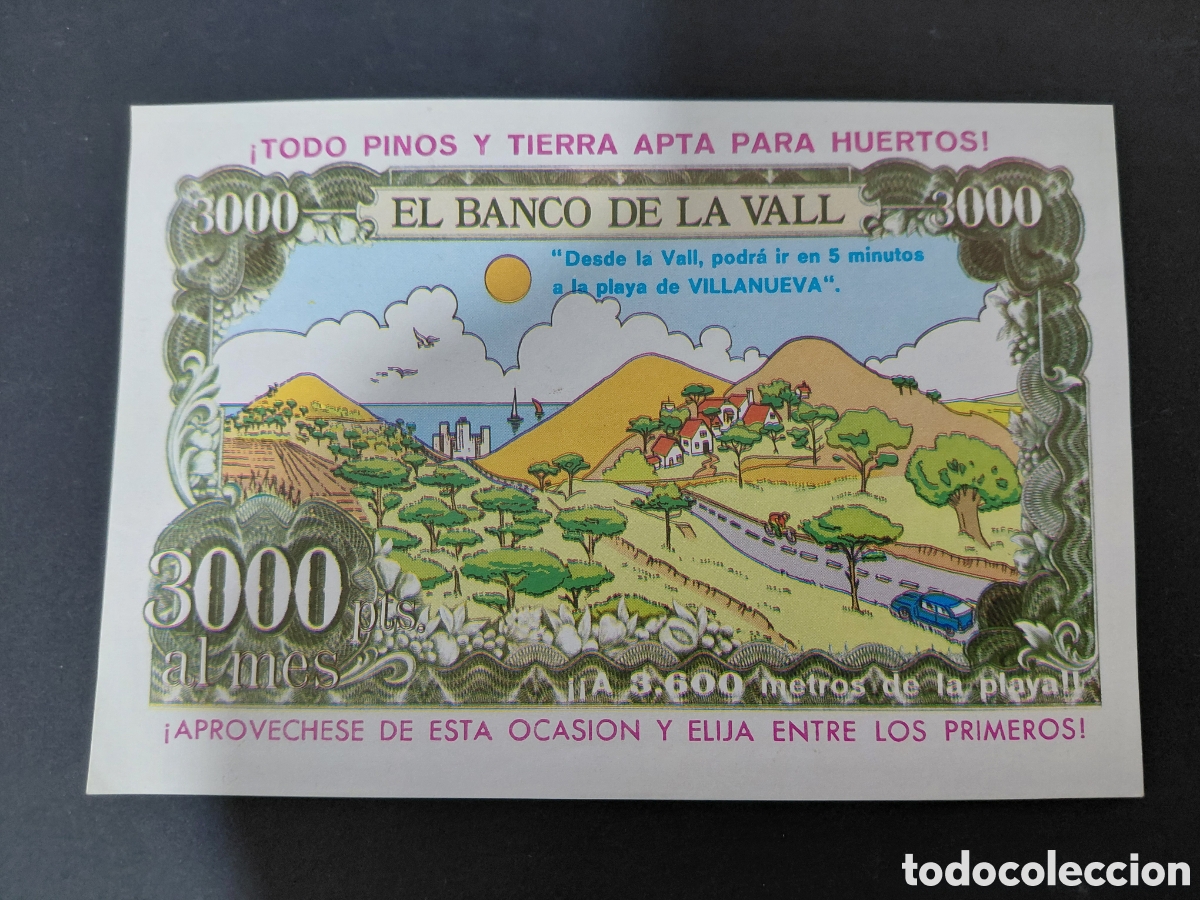 Werbekataloge: VILANOVA I LA GELTR&Uacute; - URBANIZACION LA VALL DE CA&Ntilde;ELLAS A&Ntilde;OS 70