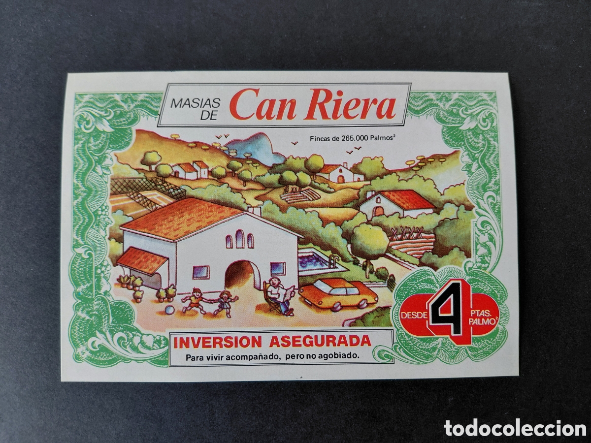 Werbekataloge: ROCAFORT - URBANIZACION MASIAS DE CAN RIERA A&Ntilde;OS 70