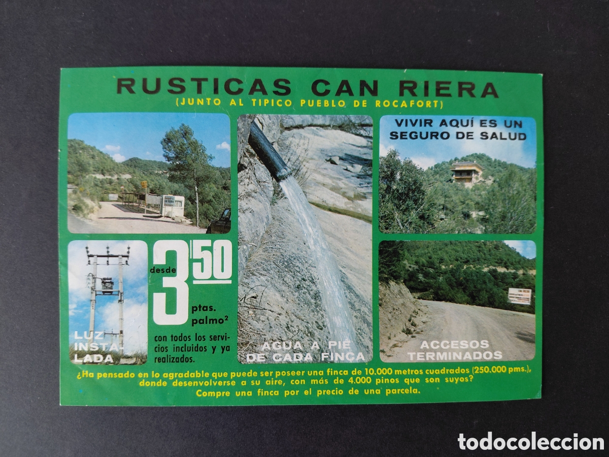 Werbekataloge: ROCAFORT - URBANIZACION CAN RIERA A&Ntilde;OS 70