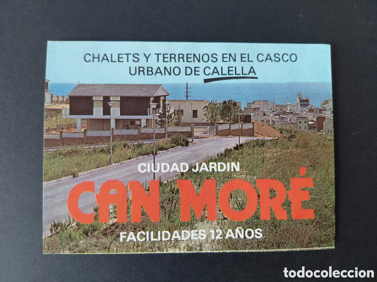 Werbekataloge: CALELLA - URBANIZACION CAN MOR&Eacute; A&Ntilde;OS 70