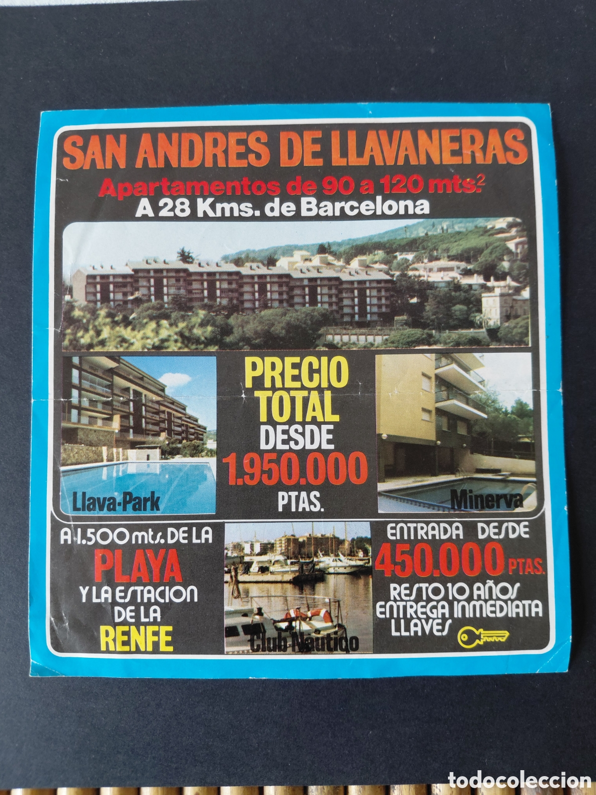 Catalogues publicitaires: SANT ANDREU DE LLAVANERES - VENTA APARTAMENTOS A&Ntilde;OS 70