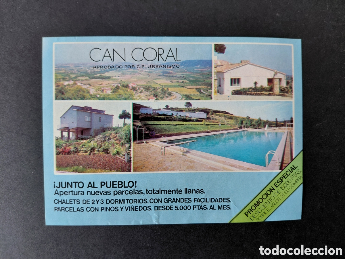 Catalogues publicitaires: TORRELLES DE FOIX - URBANIZACION CAN CORAL A&Ntilde;OS 70