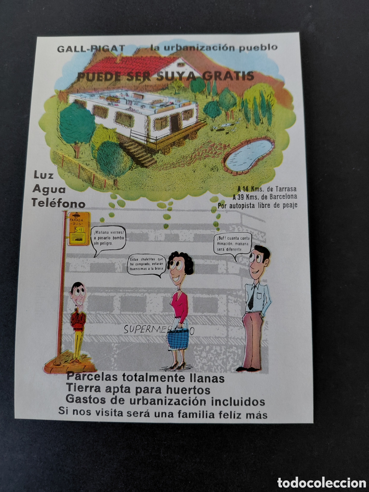 Catalogues publicitaires: CASTELLVELL I EL VIL&Agrave; - URBANIZACION GALL PIGAT A&Ntilde;OS 70