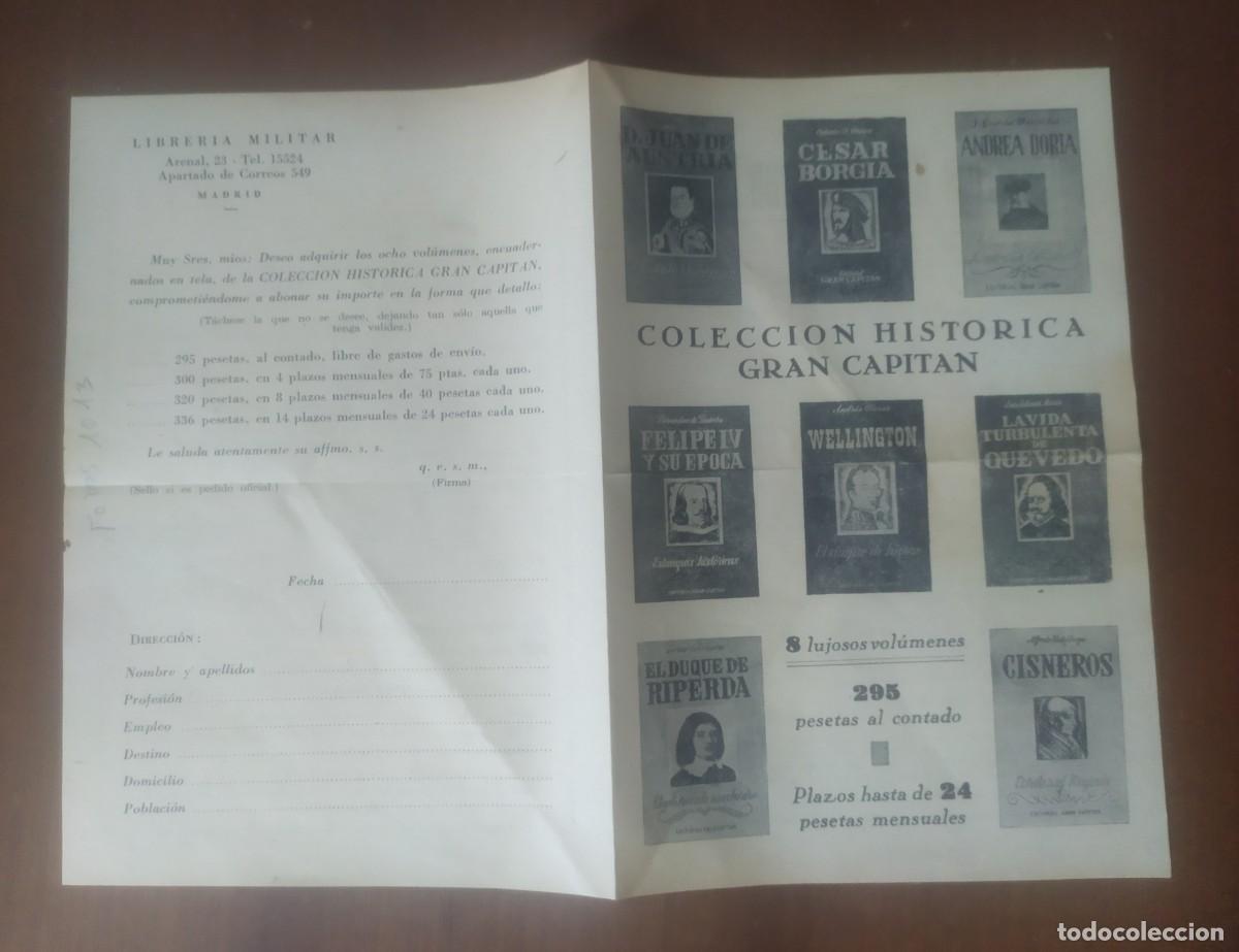 Catalogues publicitaires: Hoja de publicidad de libros, tama&ntilde;o folio