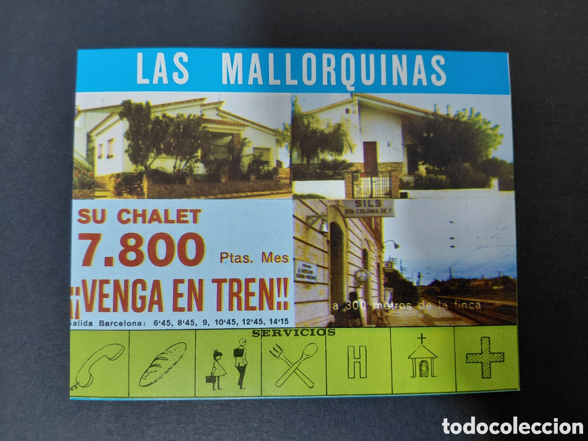 Catalogues publicitaires: SILS - URBANIZACION LAS MALLORQUINES A&Ntilde;OS 70