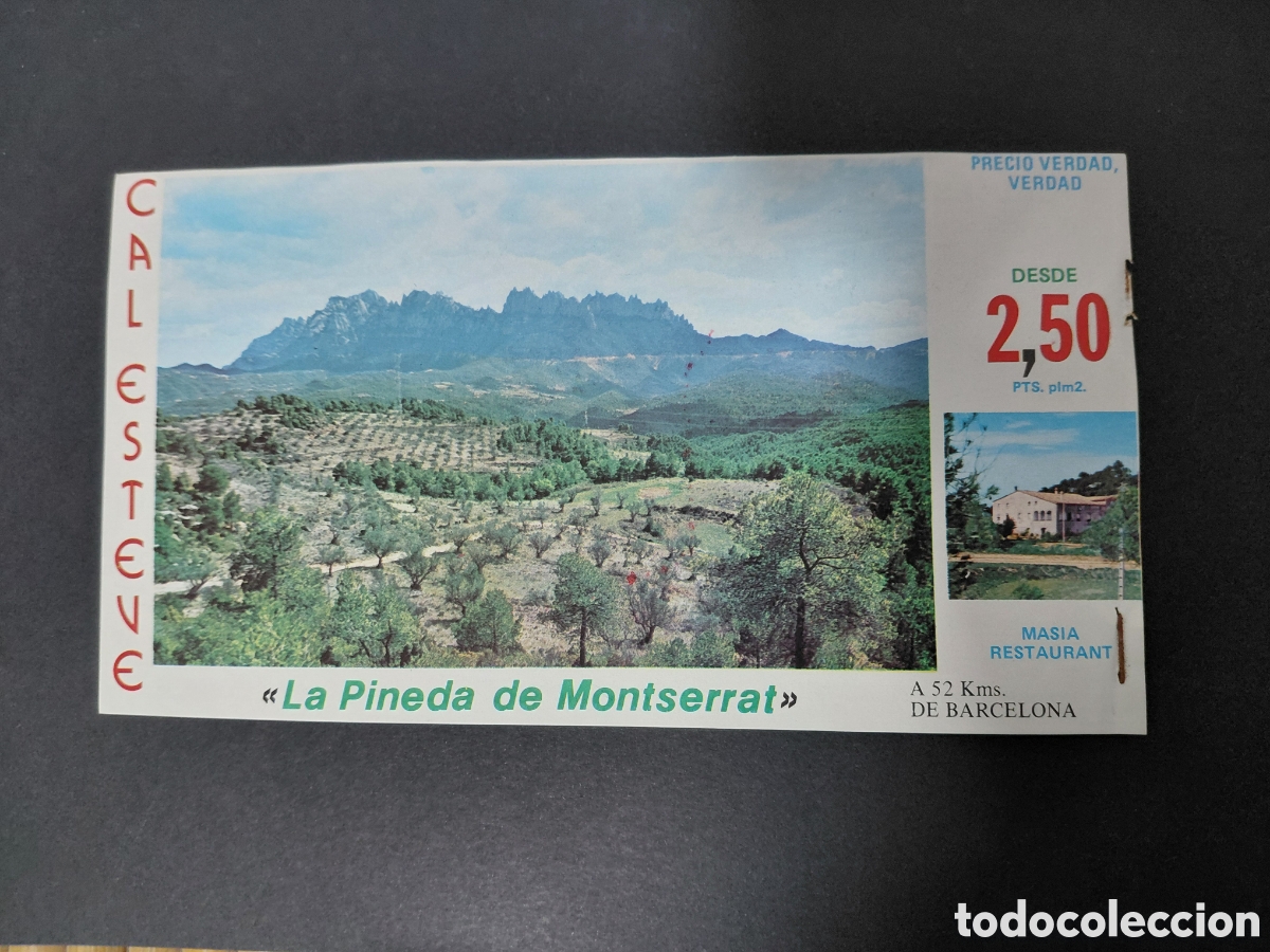 Catalogues publicitaires: SANT SALVADOR DE GUARDIOLA - URBANIZACION CAL ESTEVE A&Ntilde;OS 70