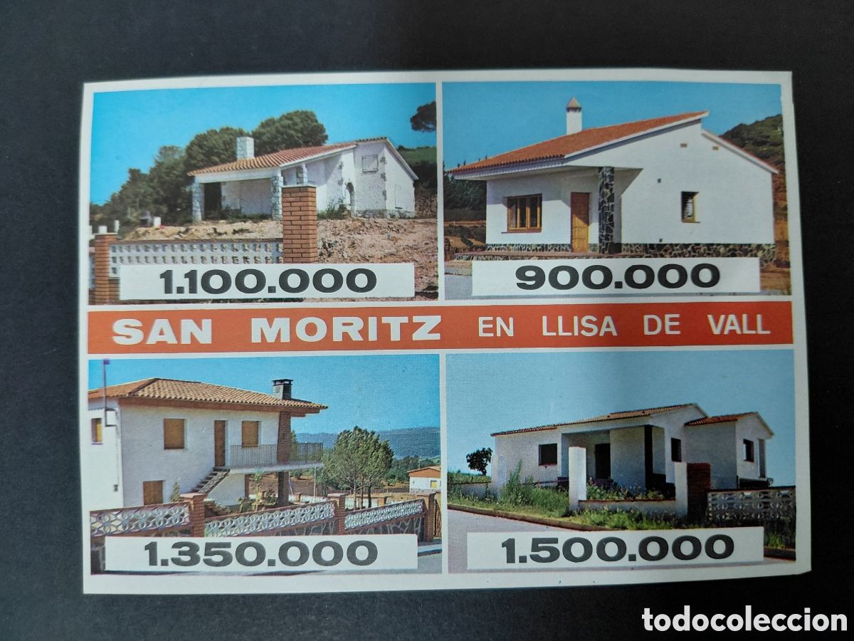 Catalogues publicitaires: LLI&Ccedil;A DE VALL - URBANIZACION SANT MORITZ A&Ntilde;OS 70
