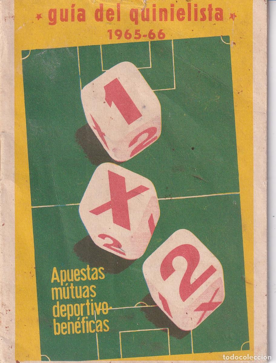 Catalogues publicitaires: GUIA DEL QUINIELISTA 1965 / 66