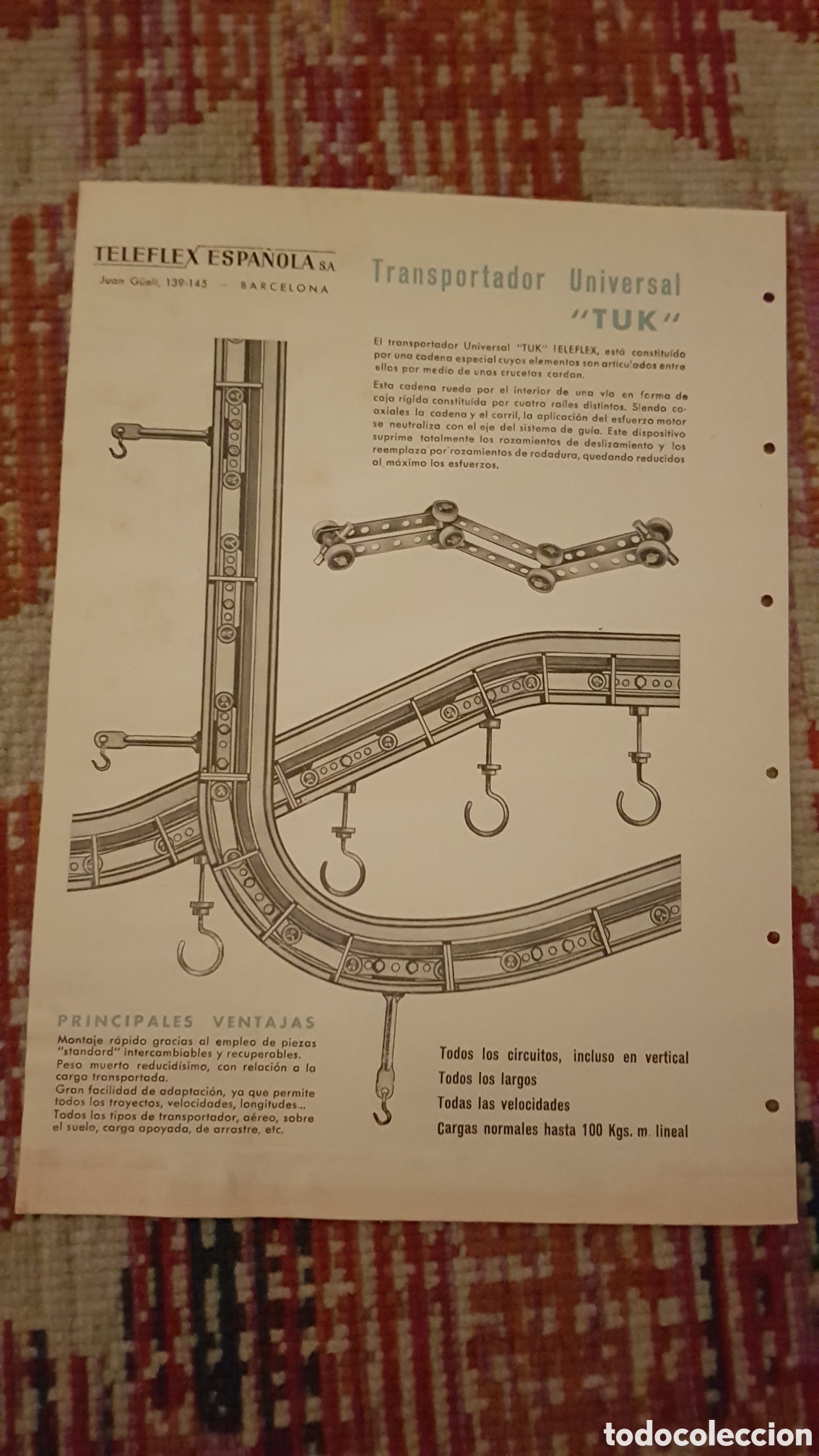 Catalogues publicitaires: Folleto Teleflex Espa&ntilde;ola S.A