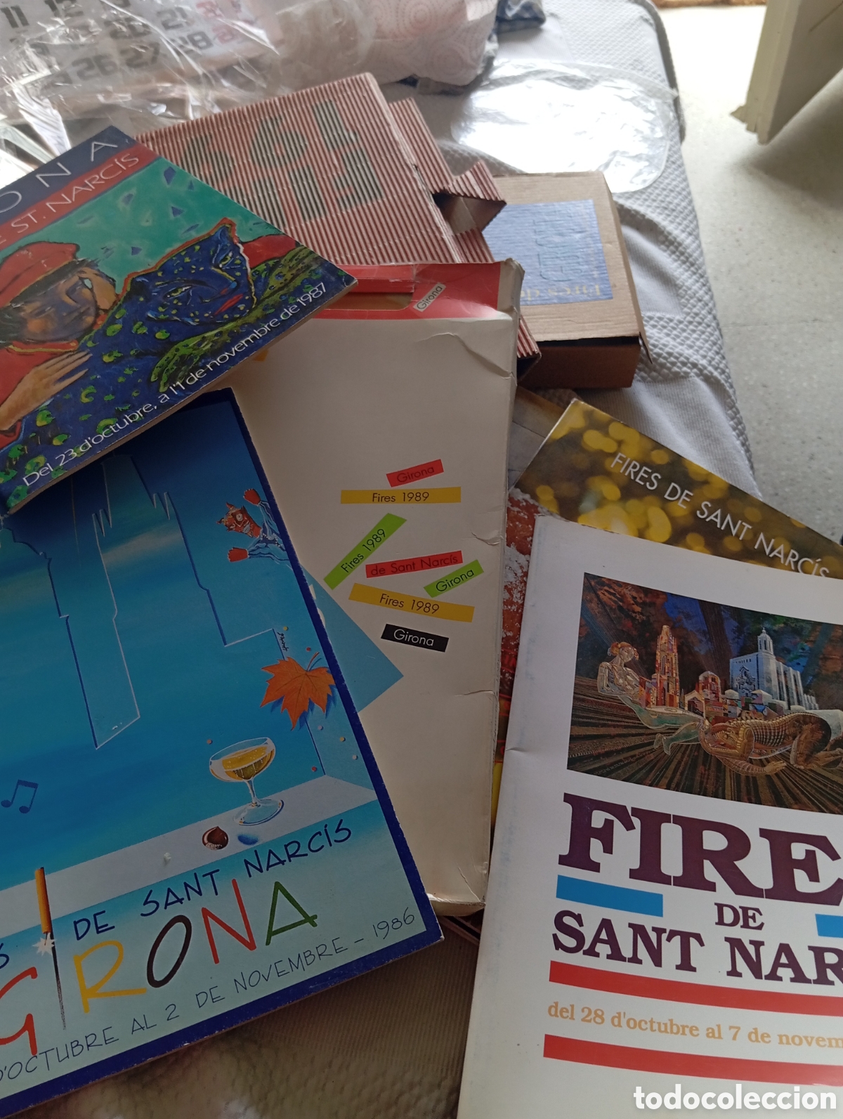 Cat&aacute;logos publicitarios: lot de programas de les fires de san marcos girona - Foto 1