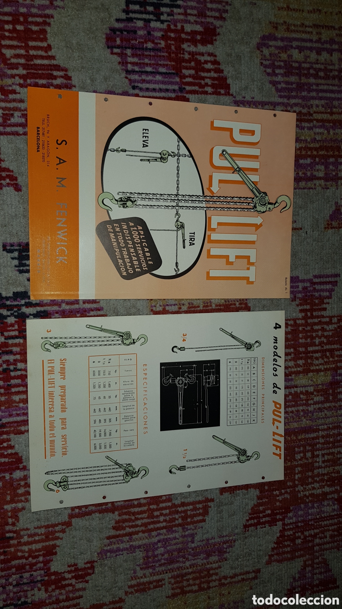 Catalogues publicitaires: Folleto Pul-Lift Fenwick