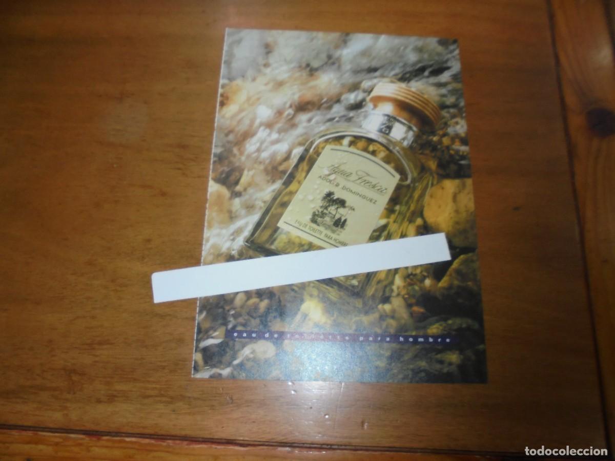 Catalogues publicitaires: PUBLICIDAD 1996: AGUA FRESCA. ADOLFO DOM&Iacute;NGUEZ. EAU DE TOILETTE.