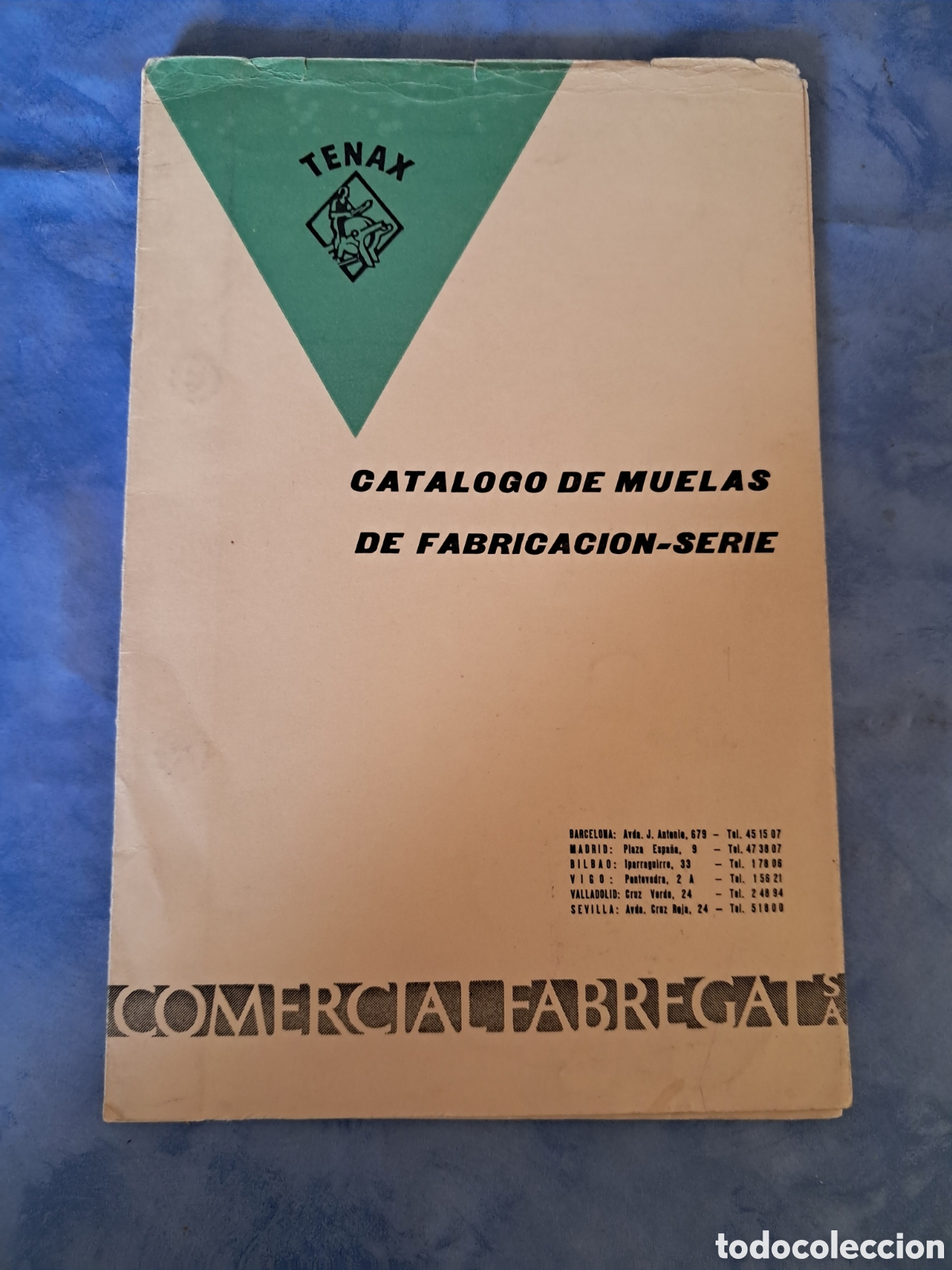 Cat&aacute;logos publicit&aacute;rios: Cat&aacute;logo Comercial Fabregat 1960