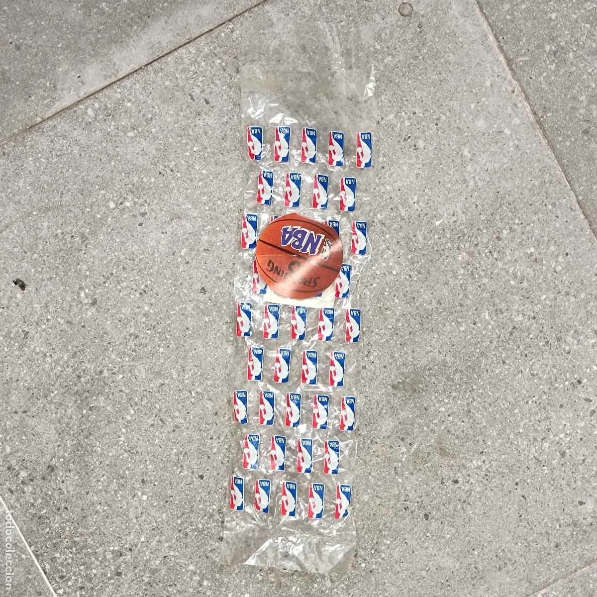 Cat&aacute;logos publicit&aacute;rios: BOLSA Y ETIQUETA CALCETINES SPARLDING NBA. ORIGINAL A&Ntilde;OS 90.