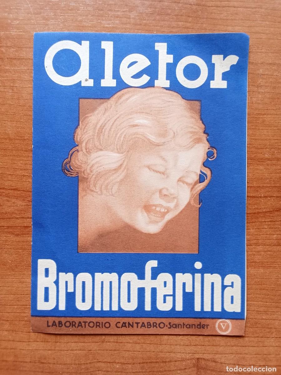 Cat&aacute;logos publicit&aacute;rios: ALETOR BROMOFERINA Laboratorio C&aacute;ntabro SANTANDER TOS - FERINA PUBLICIDAD FARMACIA