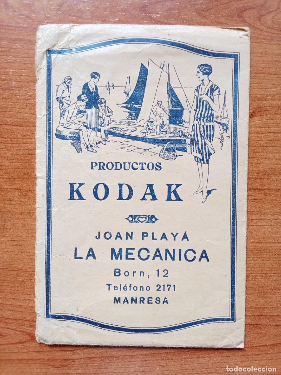 Cat&aacute;logos publicit&aacute;rios: SOBRE PUBLICIDAD KODAK Joan Play&aacute; LA MECANICA Manresa