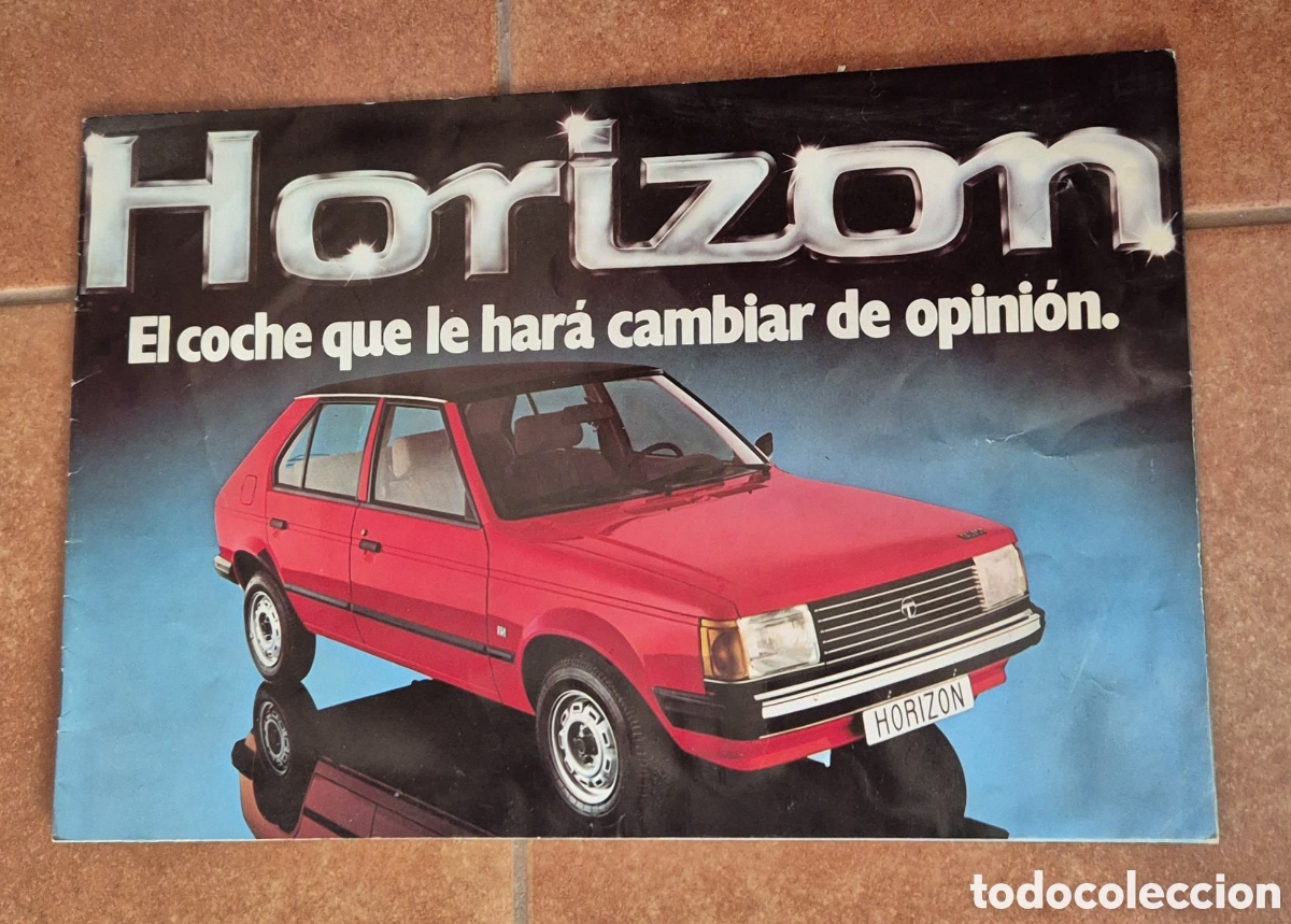 Cat&aacute;logos publicitarios: FOLLETO CATALOGO TALBOT HORIZON - Foto 1