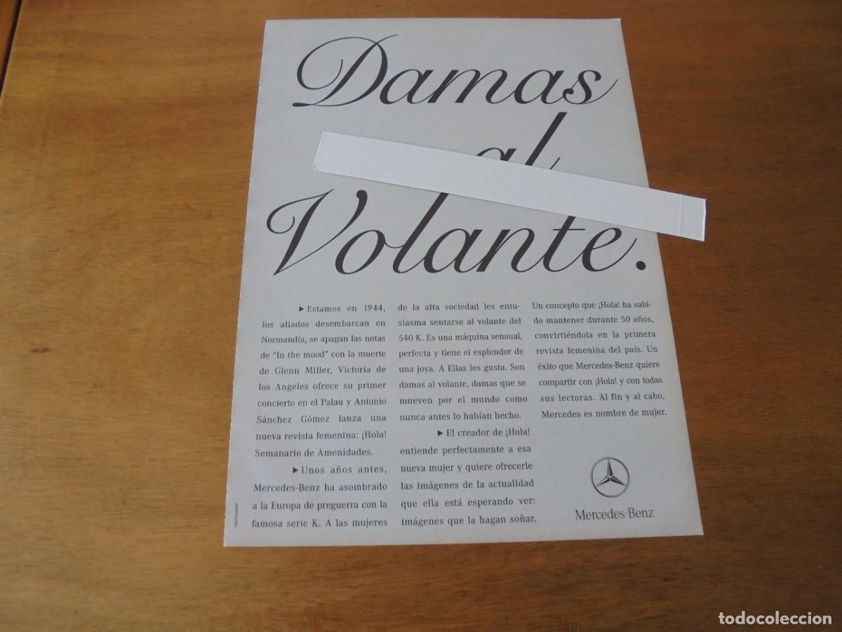 Cataloghi pubblicitari: PUBLICIDAD 1994: MERCEDES BENZ