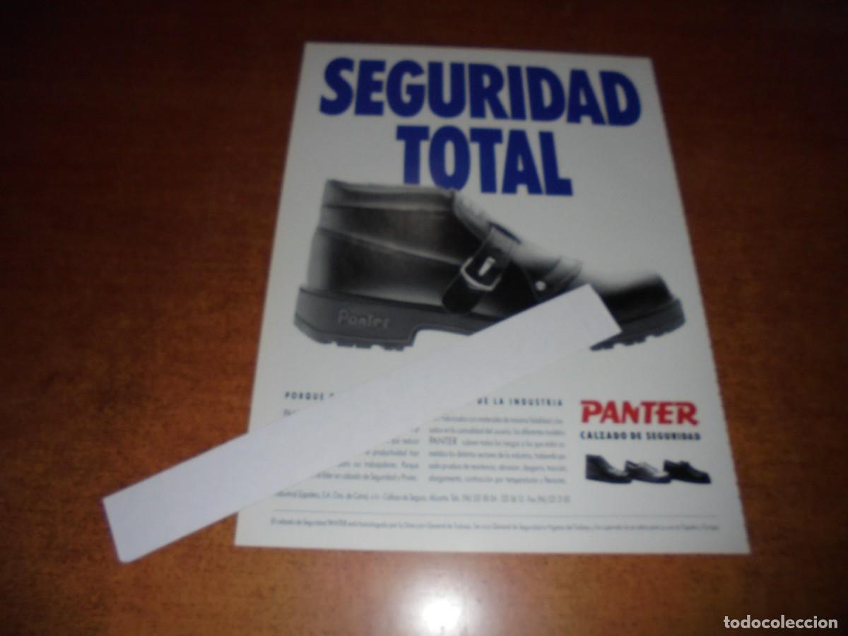 Advertising Catalogs: PUBLICIDAD 1991: PANTER, CALZADO DE SEGURIDAD