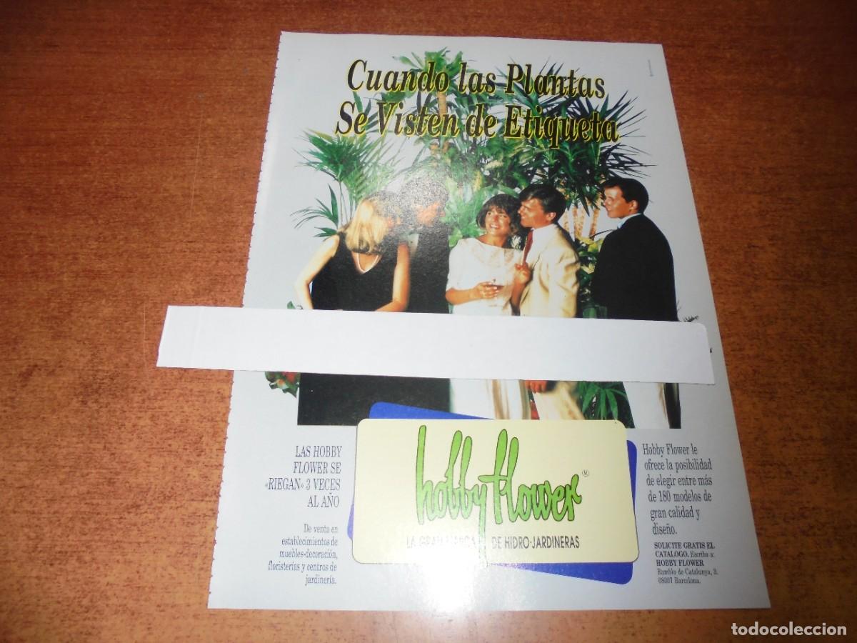 Cataloghi pubblicitari: PUBLICIDAD 1991: HOBBY HOWER. HIDRO - JARDINERAS