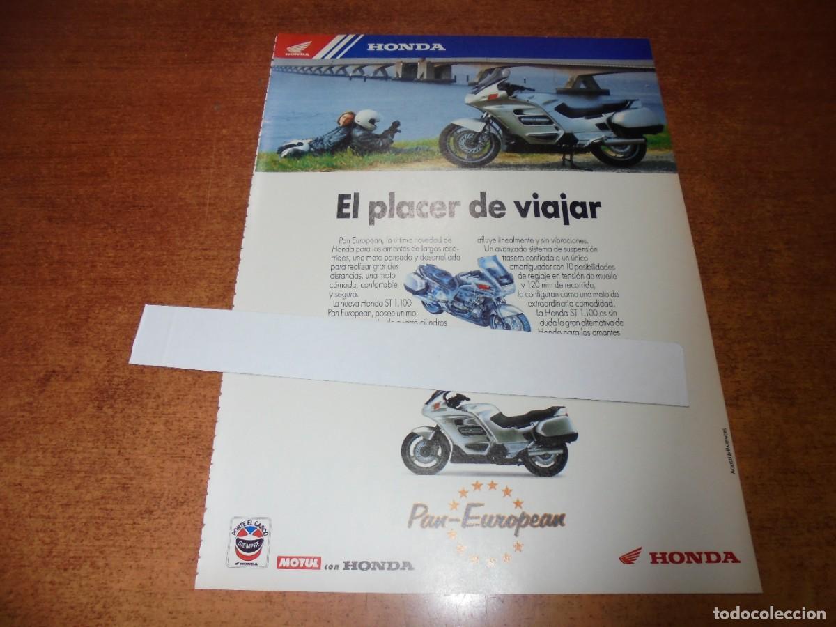 Advertising Catalogs: PUBLICIDAD 1991: HONDA ST 1.100