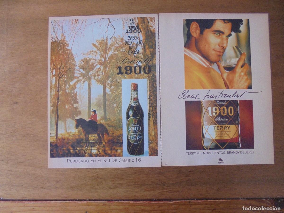 Advertising Catalogs: PUBLICIDAD 1991: BRANDY 1900. AYER Y HOY.