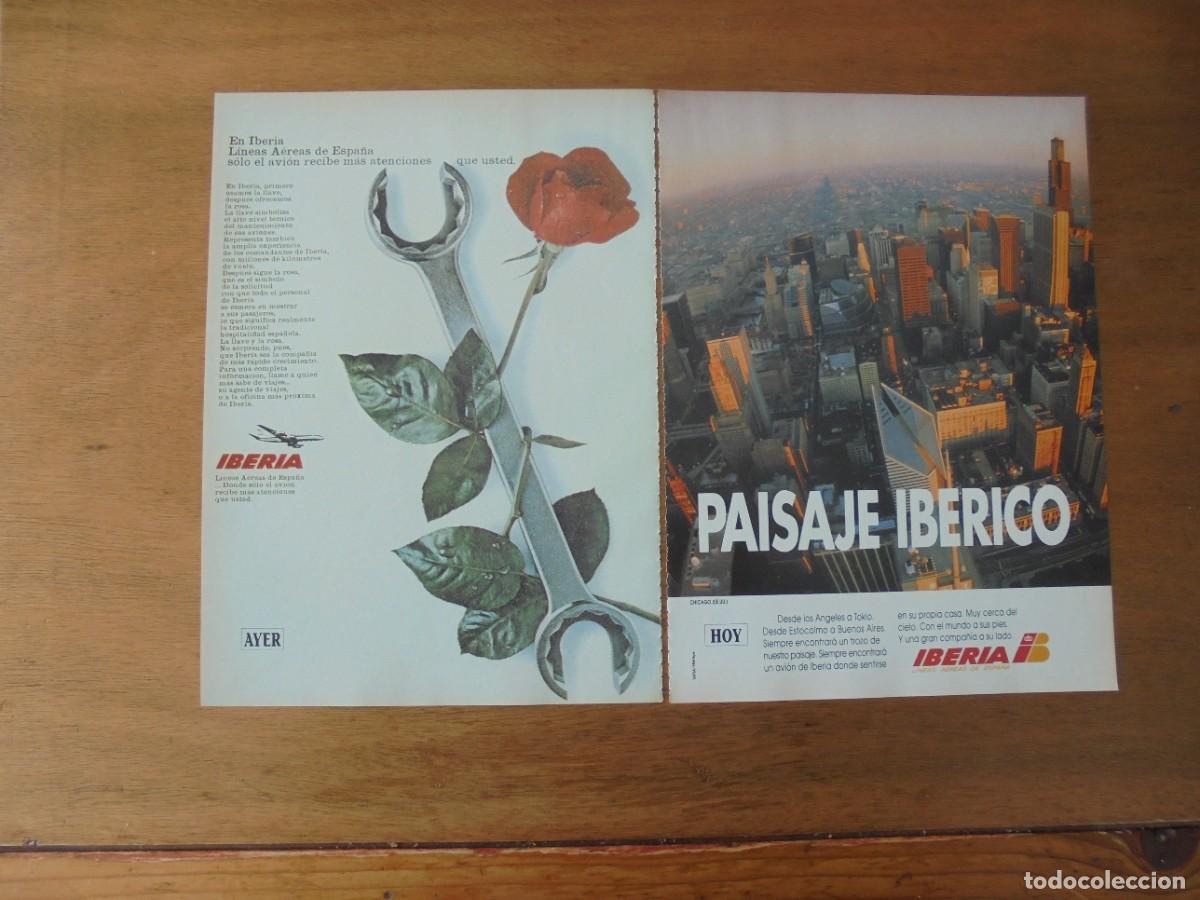 Advertising Catalogs: PUBLICIDAD 1991: IBERIA. AYER Y HOY.