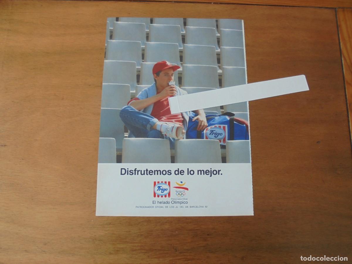 Advertising Catalogs: PUBLICIDAD 1992: FRIGO, EL HELADO OL&Iacute;MPICO / BELCOR