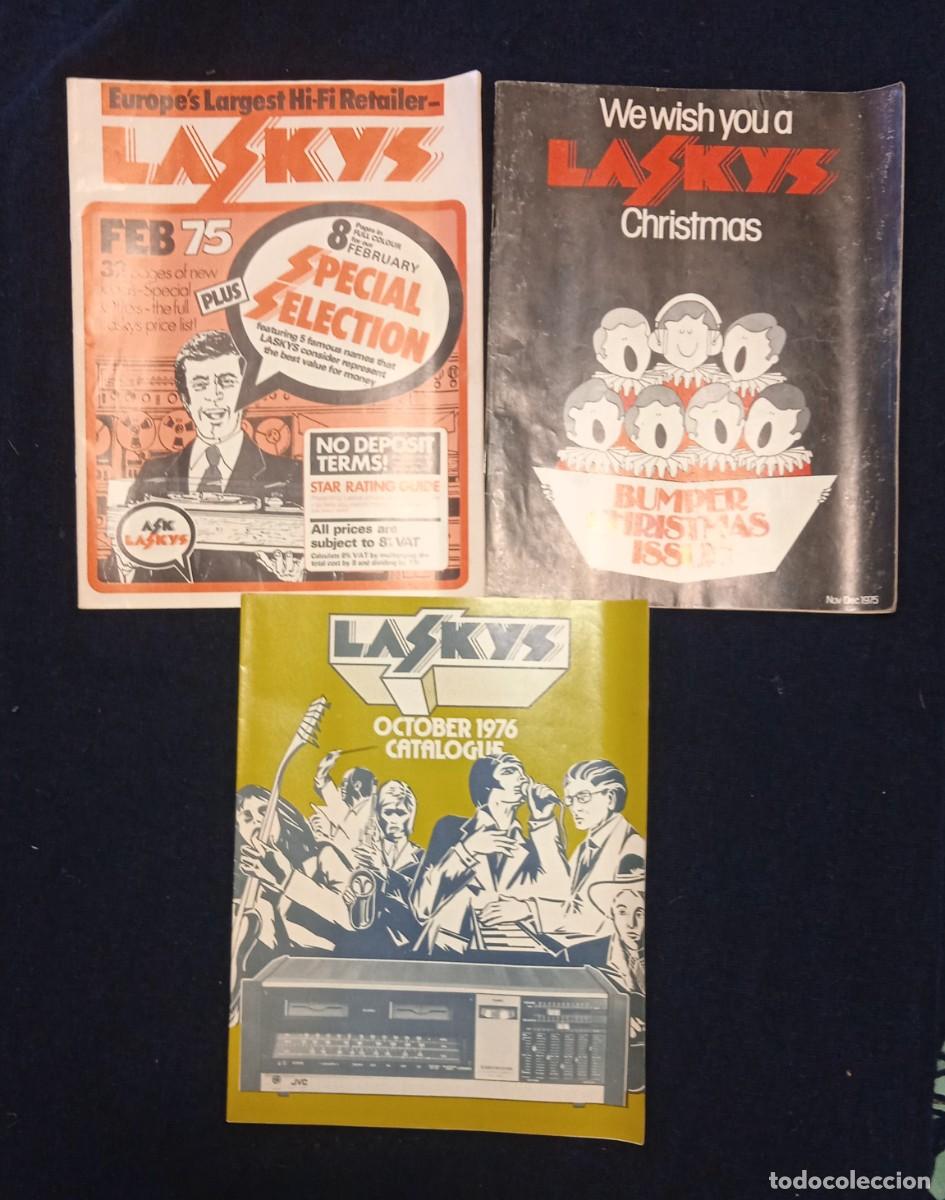 Advertising Catalogs: Antiguos cat&aacute;logos de Laskys a&ntilde;os 70.