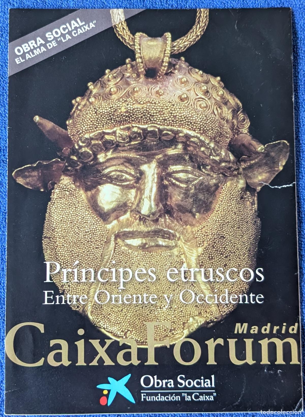 Advertising Catalogs: Folleto Publicitario Exposici&oacute;n - Pr&iacute;ncipes Etruscos - CaixaForum - Madrid (2009)