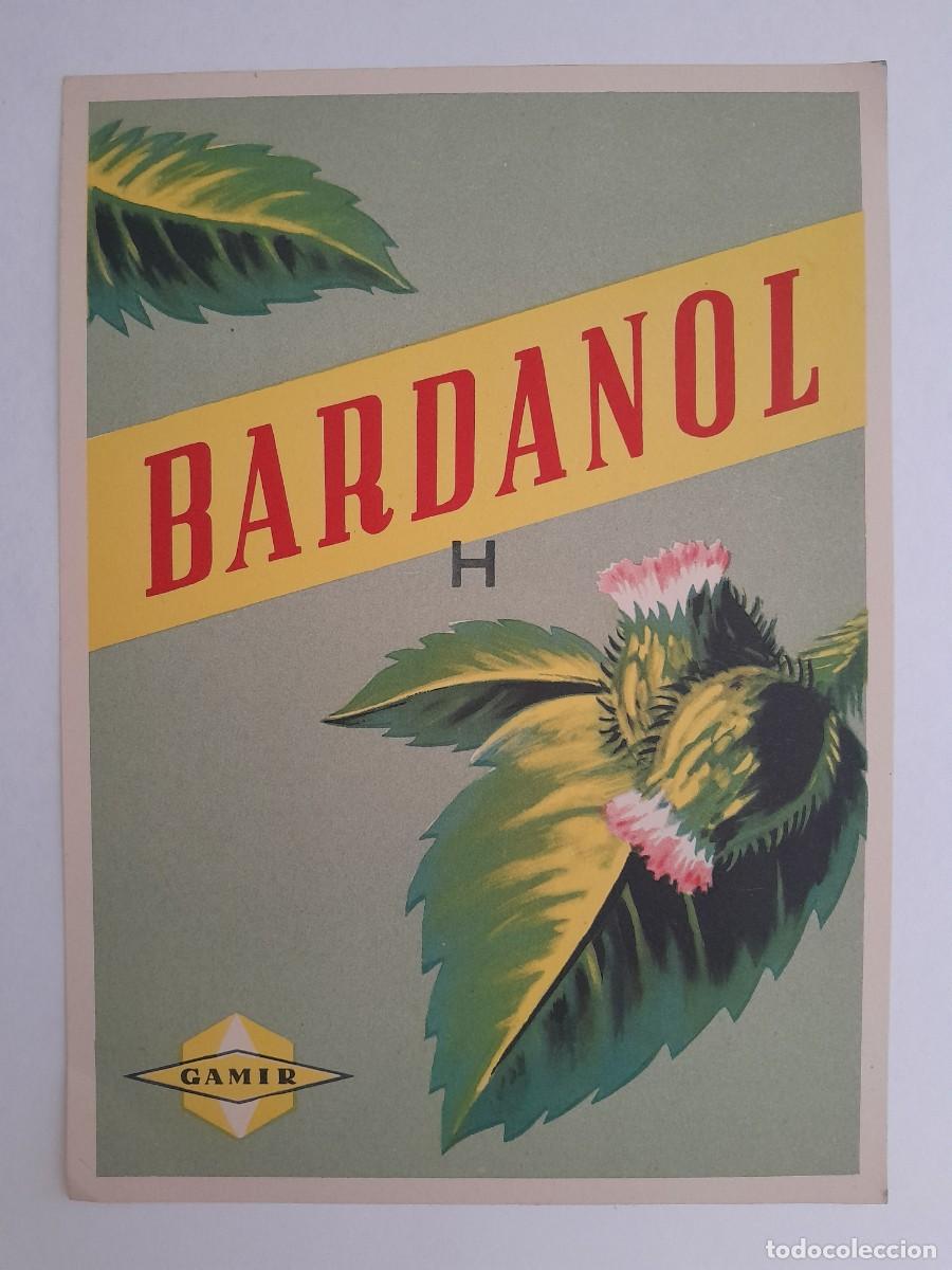Advertising Catalogs: LABORATORIO GAMIR VALENCIA PUBLICIDAD FARMACIA BARDANOL H PRINCIPIOS ANTIBIOTICOS DE LA BARDANA RV